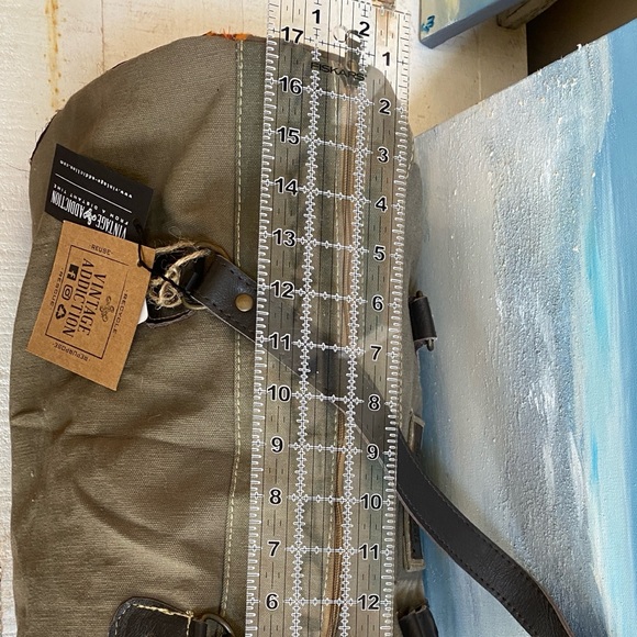 Vintage addiction small duffle with tapestry ends - Picture 4 of 6